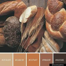 Assorted Breads Brown Color Palette Rustic Color Palettes Color Palette