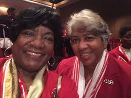 Buffalo Alumnae Chapter officers and committee chairs enjoyed a weekend of  fellowship and leadership development at the Eastern Region Tri State  Cluster. Dr. Mattie Rhodes, President; Dawn Cobb, First VP, Robyn Tate,