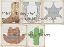 Established in 1988, our design center continues to lead the industry in offering superior quality stock designs and unbeatable customer service. Mel S Daisy Patch Crochet And Crafts I Wanna Be A Cowboy Counted Cross Stitch 5 Pattern Set Cross Stitch Patterns Stitch Patterns Embroidery Patterns