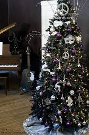 Black Christmas Trees For Shiny Happy People Black Christmas Trees Purple Christmas Tree Purple Christmas Tree Decorations