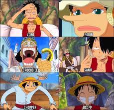 One Piece Copy Characters By Luffy Usopp Joke Anime Engracado One Piece Engracado One Piece Anime