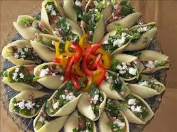 Chopped Salad Appetizer Shells Recipe Food Com Appetizer Salads Recipes Appetizers