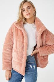 Dark hues and subdued shades balance with pastel tones. Buy Blush Faux Fur Coat For Women Online By Forever21 Forever21 In