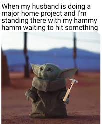 Pin By Charlotte Rapp On Baby Yoda One For Me Yoda Funny Yoda Meme Funny Star Wars Memes