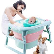 I know i'll be using this until my son is much older. 3 In 1 Baby Bath Tub Portable Toddler Collapsible Bathtub Infant Shower Basin Anti Slip Skid Proof For 0 10 Years Green Tub Buy Online In Angola At Angola Desertcart Com Productid 130780171