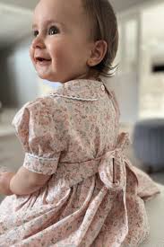 Daisy Hand Smocked Bishop Dress