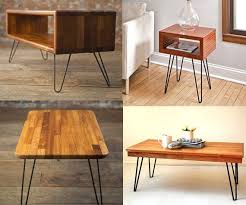 As a guy who doesn't drink a whole lot of coffee, i've built a figure 8 table top fasteners allow wood movement. Hairpin Legs Matte Black Diy Industrial Strength Mid Century Etsy