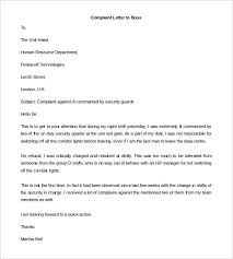 Complaint Letter Templates 14 Free Word Pdf Samples Letter Templates Free Letter Templates Letter To Boss