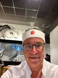 Turning Japanese at the hibachi restaurant!