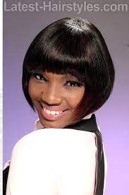 The blunt bangs give this hairstyle a fierce and chic tone. 25 Best African American Hairstyles Haircuts For 2021