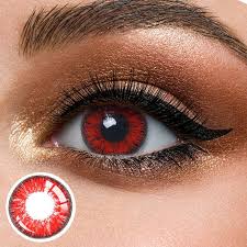 Image result for black sclera contacts