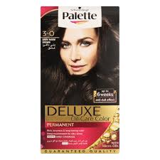 Dark warm grey hair color. Schwarzkopf Palette Deluxe Oil Care Colour Permanent Dark Warm Brown 3 0 Clicks
