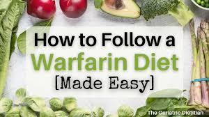 Avoid grapefruit unless md instructs otherwise. How To Follow A Warfarin Diet Made Easy The Geriatric Dietitian