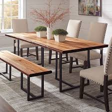 Suthers Live Edge Dining Table By Coaster Furniture Furniturepick