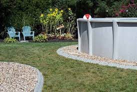 28 Creative Ideas For Landscaping Around Above Ground Pool Above Ground Pool Landscaping Backyard Pool Landscaping Landscaping Around Pool