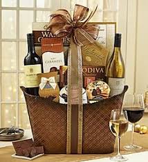 Shop Christmas Gifts And Flowers 1 800 Flowers Com 10403 Chocolate Gifts Basket Hamper Gift Basket Wine Gift Baskets