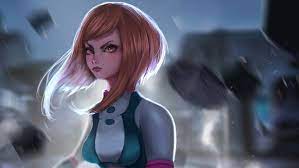 صور انمي كرتون رومنسي ochako uraraka my hero academia 4k صور انمي بنات جميلة poster prints my hero academia hero