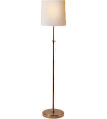 Visual Comfort Tob1002hab Np Thomas O Brien Bryant 44 Inch 150 Watt Hand Rubbed Antique Brass Decorative Floor Lamp Portable Light