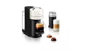The basic principle of operation is the same, with one key difference. Buy Nespresso Vertuo Next Coffee Machine With Milk Frother By Delonghi White Harvey Norman Au