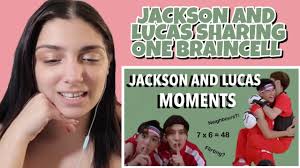 JACKSON AND LUCAS SHARING ONE BRAIN CELL FOR 8 MINUTES