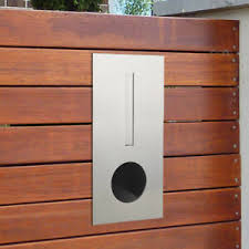 Our owner, craig myers, is an american fence association. 304 Stainless Fence Mount Letterbox Timber Brick Gate Mount Mailbox Key Lock Ebay