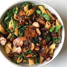Happy Monday Made A Fresh Big Bowl Of My 4 Mushroom Cashew Alfredo Instagram Stories Vegetable Side Dishes Stuffed Mushrooms Vegetarian Recipes