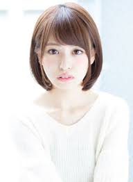 大人かわいい耳かけショートボブ 髪型ボブ ショートボブ 髪型 ヘアスタイル