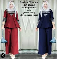 Model setelan celana kulot modern elegan terbaru 2018 sangat cocok untuk kamu yang mau model celana kulot tercantik modis dan simple ada banyak. Cn 8904 Stelan Clarisa Setelan Atasan Bawahan Celana Panjang Kulot Songket Etnik Batik Wanita Murah Hijab Modis Modern Bigsize Jumbo Simple Elegan Busana Muslim Wanita Baju Muslim Perlengkapan Sholat