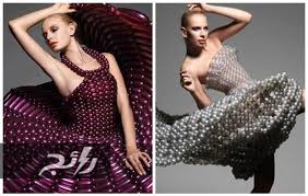 صور فساتين مصممة من البالونات إبداع بدرجة عالية Ra2ej Dresses Fashion Flapper Dress