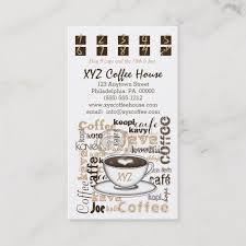Coffee House Punch Loyalty Cards Zazzle Com Coffee House Loyalty Card Loyalty Card Coffee