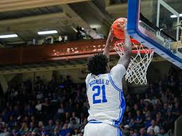 Duke men’s basketball center Patrick Ngongba II to return for junior season