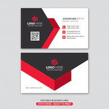 Get started with designhill's logo maker Modern Professional Business Card Business Cards Layout Business Card Design Creative Professional Business Cards