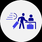 Din ratiuni de securitate, wizz air nu transporta bagaje ale unor persoane ce nu se afla la bord(exceptand bagajele pierdute). Wizz Priority