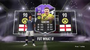 Create your own fifa 21 ultimate team squad with our squad builder and find player stats using our player database. Sancho What If In A Pack Fifa 21 Youtube