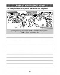 Banyuwangi merdeka com tanamkan nilai seni budaya tradisional. Gambar Gotong Royong Di Sekolah Hitam Putih