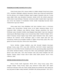 Cabaran paling besar golongan orang kurang upaya (oku) di malaysia pada hari ini adalah mendapat peluang pekerjaan. Orang Kurang Upaya Oku Autism Siti Noorjannah Academia Edu