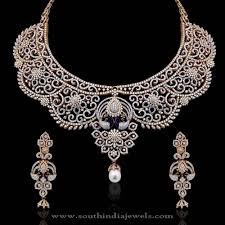 20, north usman road, thiyagaraya. Diamond Bridal Necklace From Nac Jewellers South India Jewels Bridal Diamond Necklace Diamond Necklace Designs Fashion Jewelry