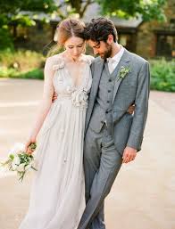 Gorgeous Matching Grey Couple 3 Gray Grey Wedding Dress Bridal Gown Suit Tux Groom Wedding Dresses Silver Wedding Dress Grey Wedding Dress