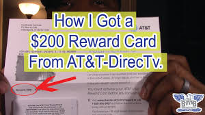 We did not find results for: How I Got A 200 Reward Card From At T Directv Youtube