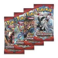 pokemon tcg sun moon crimson invasion booster box in 2021 pokemon tcg pokemon pokemon cards