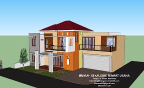 Bagian depan hunian ini menjadi tempat yang mempengaruhi kesan model teras rumah yang nyaman tentunya akan membuat tamu serta pemilik rumah juga merasa nyaman. 62 Desain Rumah Minimalis Dengan Tempat Usaha Desain Rumah Minimalis Terbaru