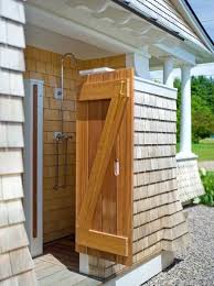 Renovate your bathroom with less hassle by using a complete shower kit. Outdoor Shower Enclosures Lowes Shower Enclosures Medium Size Of Shower Stalls Kits At Com Outside Showers Outdoor Shower Enclosure Outdoor Shower Inspiration