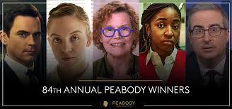 84th Annual Peabody Award winners announced - Grady