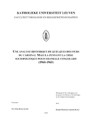 Trouvez parmi notre sélection de discours originaux d'anniversaire celui qui vous conviendra, qu'il soit prononcé par le fêté ou un invité déclamant un discours parmi les amis qui vont venir vous souhaiter un joyeux anniversaire lors de la fête que vous avez décidé d'organiser, certains vous demanderont. Pdf Une Analyse Historique De Quelques Discours Du Cardinal Malula Pendant La Crise Sociopolitique Congolaise Postcoloniale 1960 1965