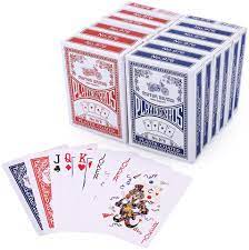 Check spelling or type a new query. Josliki Playing Cards Poker Size Standard Index 12 Decks Of Cards 6 Blue And 6 Red For Blackjack Euchre Canasta Pinochle Card Game Casino Grade Walmart Com Walmart Com