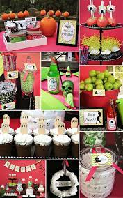 Pink And Green Halloween Baby Shower Ideas For Girls Halloween Baby Shower Baby Shower Pumpkin October Baby Showers
