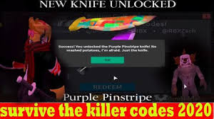 Is a horror survival game created by slyce entertainment. Survive The Killer Codes Survive The Killer The Papa Roni I Have Some Amazing Secret Codes For You All Too Jeneef Flake