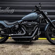 Limitless Customs Breakout Graphite Harley Davidson Pictures Harley Davidson Harley Softail