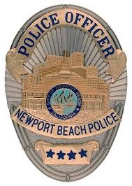 Us State Of California City Of Newport Beach Police Department Badge Police Police Badge Fire Badge