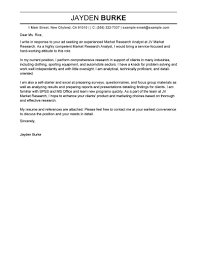 As a research assistant, you'll spend your time gathering information, checking facts, and presenting findings. Professional Market Researcher Cover Letter Examples Livecareer
